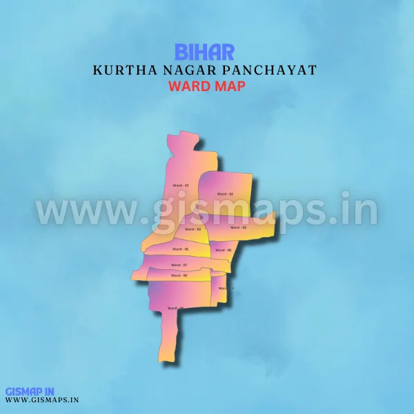 Kurtha Nagar Panchayat Ward Map